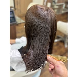 髪質改善×カラー