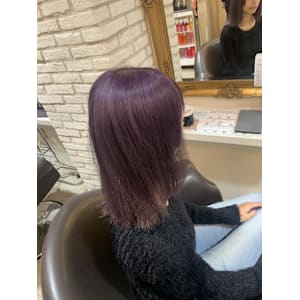 ラベンダーカラー【ケアブリーチ】