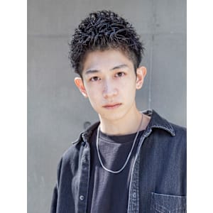 【小久保style】メンズカットツーブロックツイストウルフ