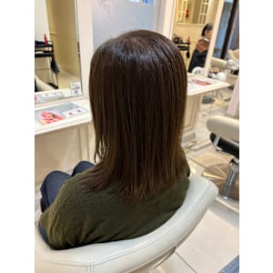 リュクスカラーで白髪ぼかし