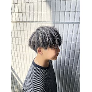 メンズハイライト/コントラストハイライト/グレージュ