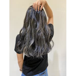 グレージュ×ハイライト