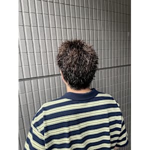 ツイスパ/メンズハイライト/ツイストスパイラルパーマ