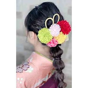 お着物、パーティー、ヘアセット