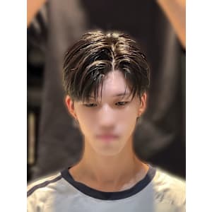 韓国ヘア ダウンパーマ 髪質改善 カルマヘア メンズ韓国ヘア