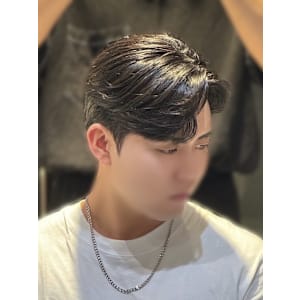 韓国ヘア ダウンパーマ 髪質改善 カルマヘア メンズ韓国ヘア