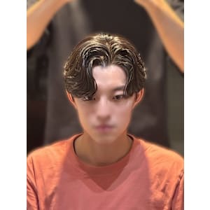 韓国風カルマパーマ 韓国スタイル メンズカット 原宿 表参道