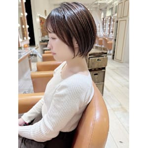 大人かわいいショート【ショート、髪質改善2411103】