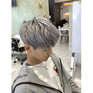  2ブロック　シルバーカラー