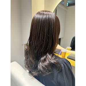 シルバーカラー×ロング 『銀座/個室』