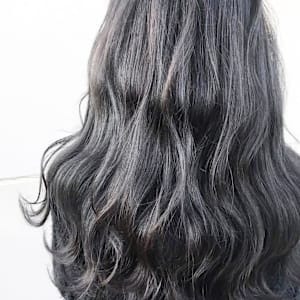 【コテ巻き風デジタルパーマ】韓国風パーマ／ナチュラル感