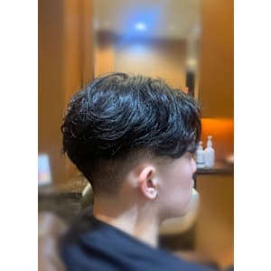 ナチュラルツーブロック