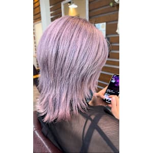 パープルシルバー/パープルグレージュ/ラベンダー