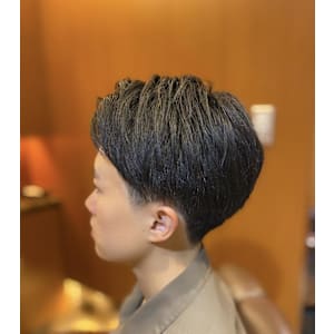 ナチュラルツーブロック