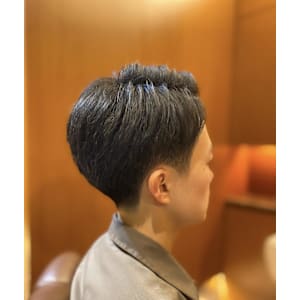 ナチュラルツーブロック