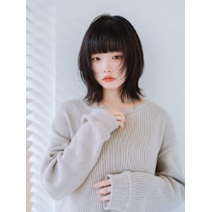 顔周りレイヤー×ショート