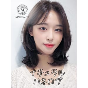 レイヤー外ハネロブ☆韓国風/銀座/東京駅