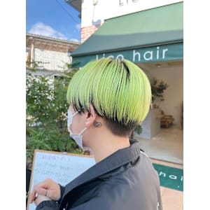 個性派マッシュショート