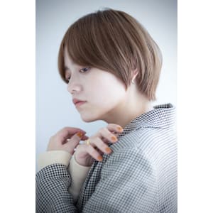 ハンサムマッシュショート　クールショート　耳かけショート