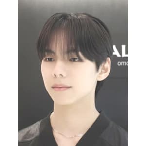 韓国ヘア シースルーマッシュ ダウンパーマ メンズ韓国ヘア