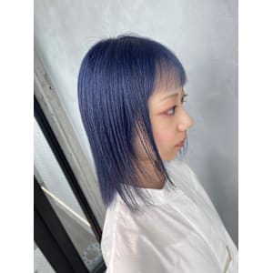 ディープブルー/ブルー/青/ダブルカラー