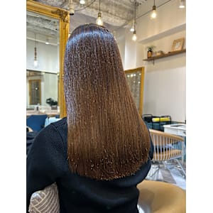 朝をラクに！ケア縮毛矯正☆美髪ボブ/美髪縮毛矯正[北千住]