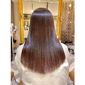 本当の髪質改善でサラ艶美髪☆美髪ボブ/美髪縮毛矯正[北千住]