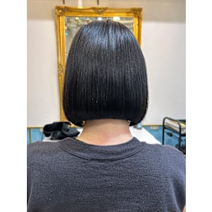 乾かすだけで簡単まとまる！☆美髪ボブ/美髪縮毛矯正[北千住]