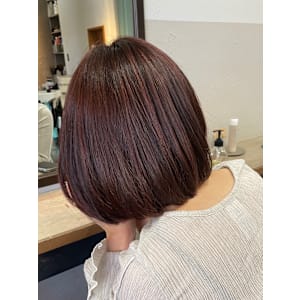 切りっぱなしボブ