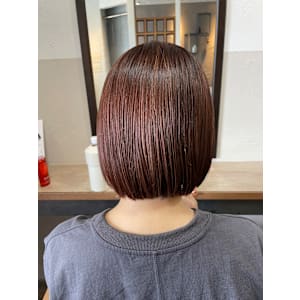 切りっぱなしボブ