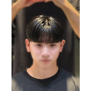 韓国ヘア ダウンパーマ 髪質改善 カルマヘア メンズ韓国ヘア