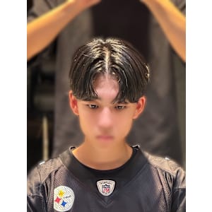 韓国風カルマパーマ 韓国ヘア メンズ 原宿 表参道