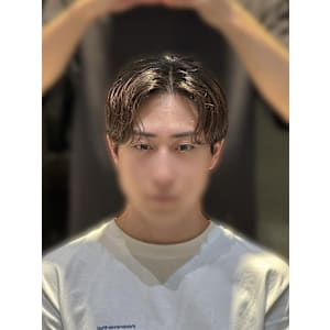 韓国風カルマパーマ 韓国ヘア メンズ 原宿 表参道