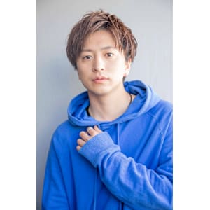 【小久保style】メンズカットツーブロックツイストウルフ