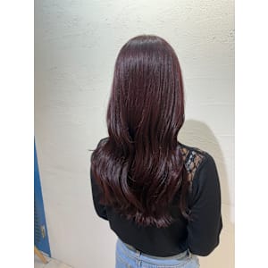 ボルドー/ゆるふわ/透明感カラー/イルミナカラー/池袋