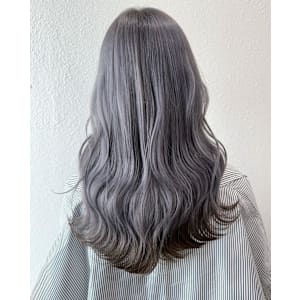 バイカラー_ツートンカラー_グレーアッシュ_シルバーカラー