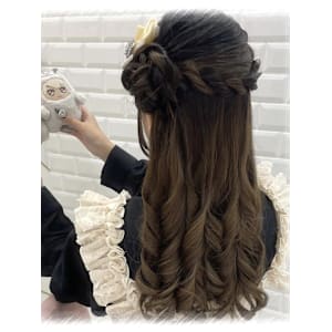 ふわふわ！サイドお団子♪_ユウ