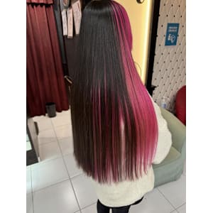 デザインビビットビビットピンクインナーカラー錦糸町