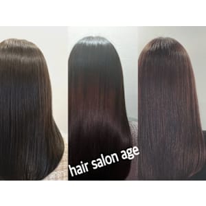 【hair salon âge／札幌・円山・伏見】美髪整形