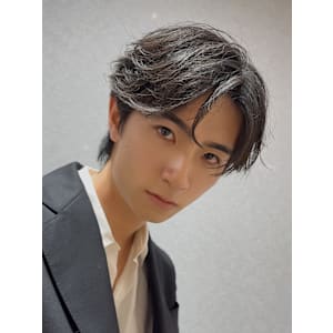 メンズ/メンズショート/メンズパーマ/フェザーパーマ　中目黒