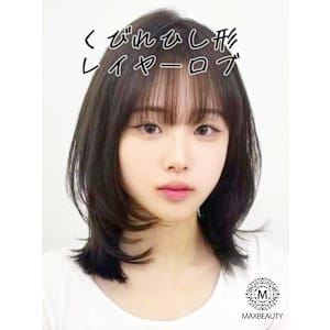 くびれひし形レイヤーロブ☆銀座/東京駅