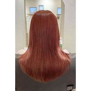 【ヘアジュレドゥ 川松】夏にピッタリピンクオレンジ！！