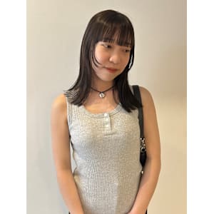 レイヤーカット/顔周りレイヤー/姫カット