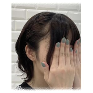 ボブさんおすすめ！サイド編み込み♪_ユウ