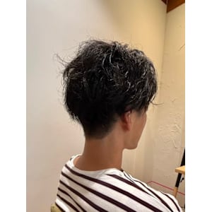 メンズスタイル/パーマ/30代/40代/代官山/中目/恵比寿