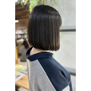 髪質改善ストレート／ボブ
