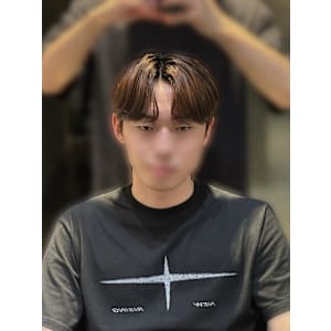 韓国風カルマパーマ 韓国スタイル メンズカット 原宿 表参道