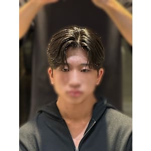 韓国ヘア ダウンパーマ 髪質改善 カルマヘア メンズ韓国ヘア