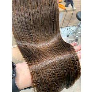 髪質改善＋ダメージレスカラー