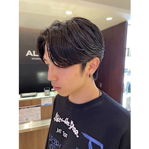 韓国風カルマパーマ 韓国スタイル メンズカット 原宿 表参道